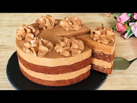 Видео: Лучший рецепт шоколадного торта. Легкий рецепт! 😋🎂