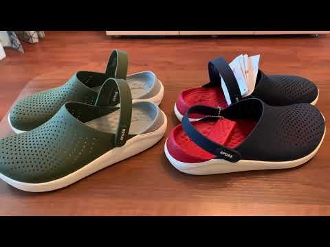 Видео: Crocs LiteRide обзор сабо☁️