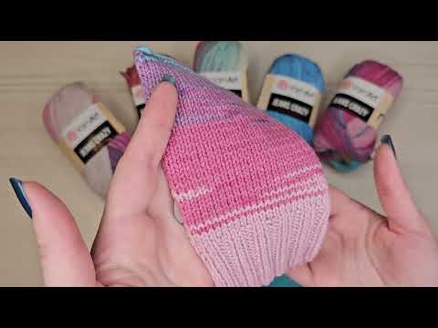 Видео: YarnArt Jeans Crazy / Обзор пряжи #knitting #crochet #вязание