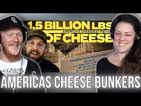 Видео: Секретные подземные сырные бункеры Америки РЕАКЦИЯ | OB DAVE и ASH