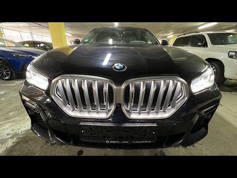 Видео: BMW X6 2019г, 70.000км, 3.0d - 249лс, ПОВОРОТНАЯ ЗАДНЯЯ ОСЬ!  цена 8.000.000 рублей.