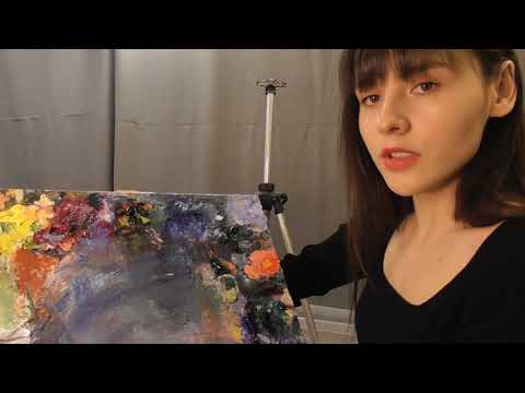 Видео: Про палитру для начинающего художника. Вопрос-ответ 5.Художник Фания Сахарова