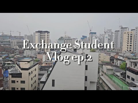 Видео: Exchange Student Vlog ep.2 /Столовая в корейском университете/ Неделя экзаменов/ Seoul