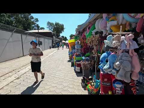 Видео: Сукко 05.07.2025.Сколько отдыхающих. Центральный пляж. Виды с гор.