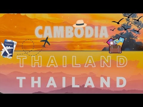 Видео: Из Тайланда в Камбоджу, VAT REFUND (НДС) возврат и получение камбоджийской визы в аэропорту