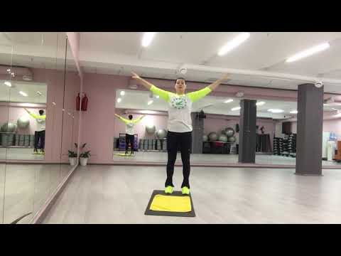Видео: Разминка Бодифлекс, Оксисайз. Семинар SuperFitness Company.