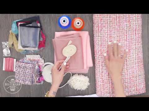 Видео: Марафон по пошиву жакета Chanel - обзор материалов, часть 1