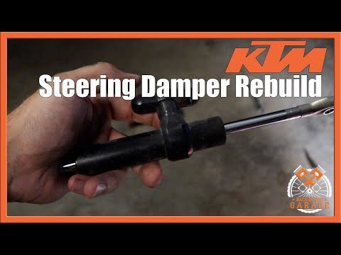 Видео: Ремонт рулевого демпфера KTM 1090 1190 1290 | Снова в гараже