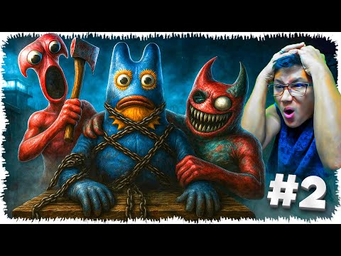 Видео: Менің досым көкті ұстап алды, Оған көмектесу керек 😢 (Garten of Banban 8) #2