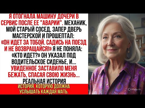 Видео: Я отогнала машину дочери в сервис. Механик сказал мне: "Он идет за тобой. Беги и не возвращайся!"..