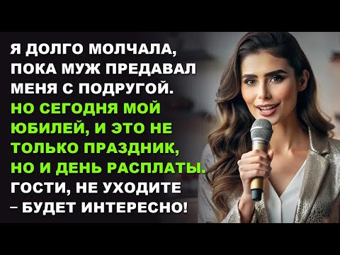 Видео: Я долго молчала, пока муж предавал меня с подругой. Но сегодня мой юбилей...