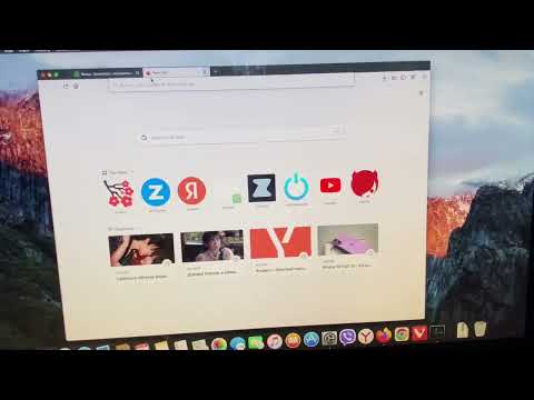 Видео: macOS Х El Capitan 10.11.6 ￼ и iMac 10.1, 21.5 конца 2009 г. ￼модель.