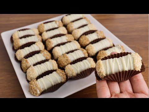 Видео: Легкое и быстрое угощение к Рождеству и праздникам🎄🎄, без выпечки, без масла, тает во рту!