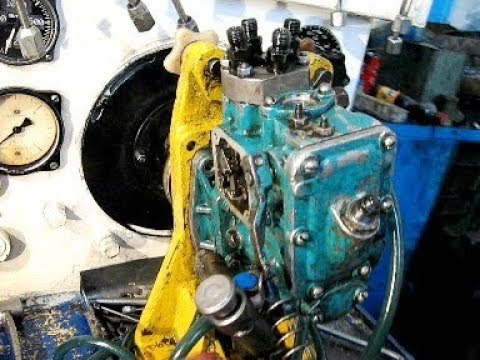 Видео: ТНВД НД21 тракторов Т40. Часть2. Регулировка, испытание на стенде КИ 22201А