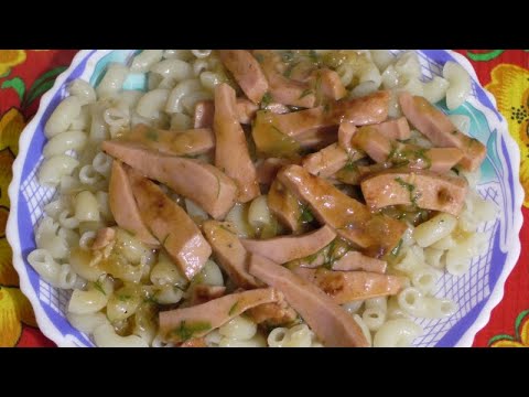 Видео: Варёная колбаса в подливе. Рецепт простой, проще не бывает!