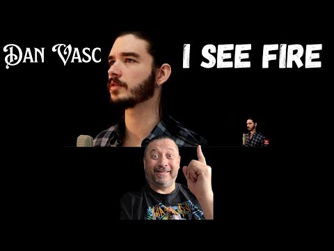 Видео: Видео первой реакции — Дэн Васк — I See Fire | Обложка Эда Ширана