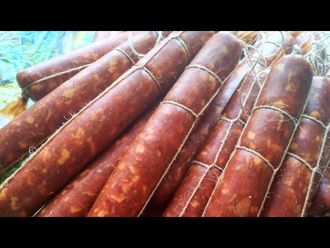 Видео: Как сделать московскую колбасу? Колбаса на продажу;)