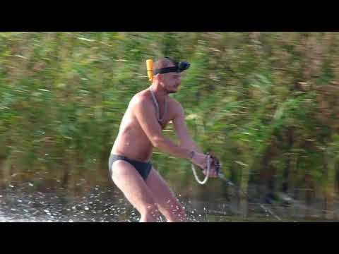 Видео: самодельный jet surf мотосерфинг 3 нарезка покатушек