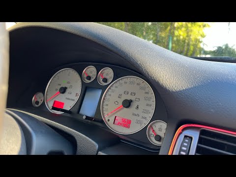 Видео: Замена шкал на S-Line в Audi A6 C5. Замена шкал приборной панели в Ауди А6 С5. 
