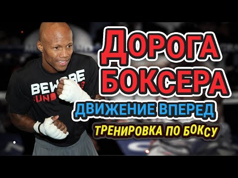 Видео: Дорога боксера || Учимся бить в движении вперед #урокибокса #бокс #бой