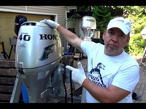 Видео: ОБЗОР ПЛМ HONDA BF40/НЕ ИДЕАЛ, НО ХОРОШАЯ!