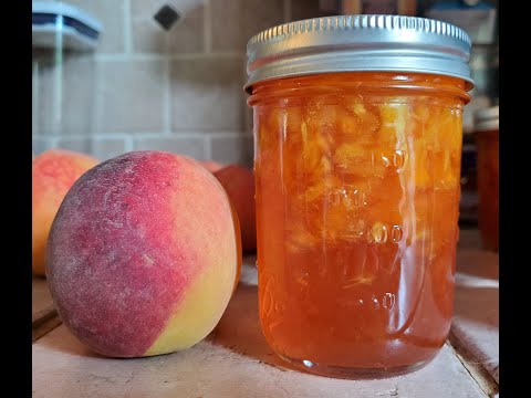 Видео: Персиковый джем — ПРОСТОЕ руководство для начинающих по консервированию персикового джема.