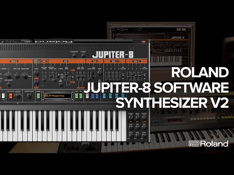 Видео: Обзор программного синтезатора Roland JUPITER-8 v2