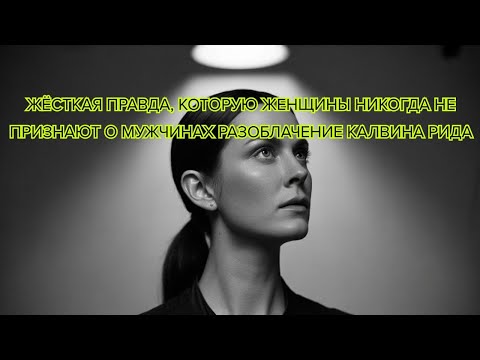 Видео: Жёсткая правда, которую женщины никогда не признают о мужчинах – разоблачение Калвина Рида #любовь
