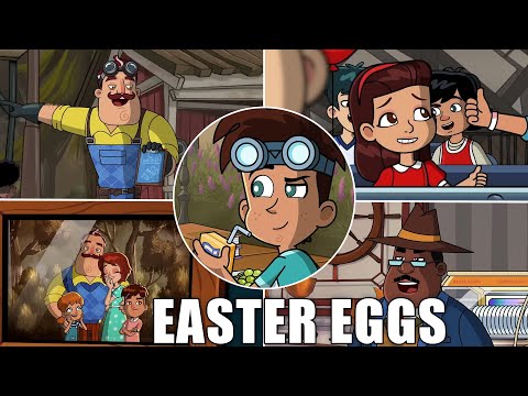 Видео: Пасхальные яйца мультсериала «Привет, сосед» (2 сезон)