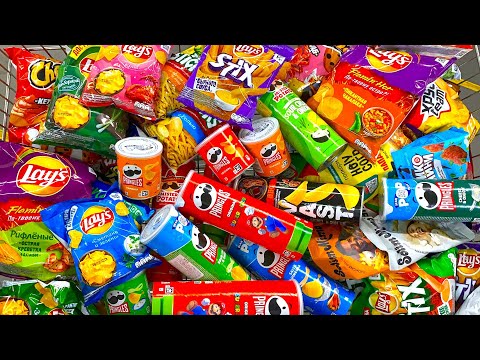 Видео: Много Вкусняшек и Сладости 🤩! Shopping Cheetos, Lay's, Pringles Super Mario. Shopping a lot of candy