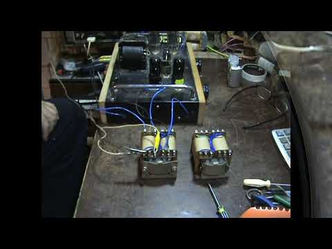 Видео: Выходные трансформаторы на ТС 40