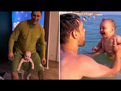 Видео: Самые забавные моменты с малышом и папой, которые нельзя пропустить, Это слишком мило!!