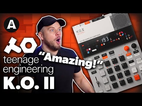 Видео: Teenage Engineering K.O. II — Лучший карманный оператор эволюционировал!