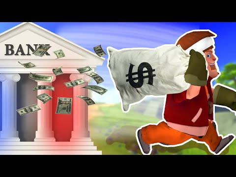 Видео: ОГРАБИЛИ БАНК И СБЕЖАЛИ в Scrap Mechanic