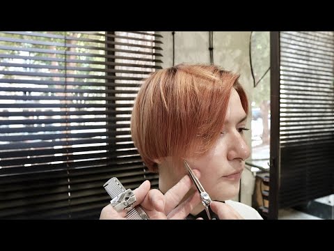 Видео: КАК ПОДСТРИЧЬ КРУГЛЫЙ БОБ на короткие волосы - НИКИТОЧКИН