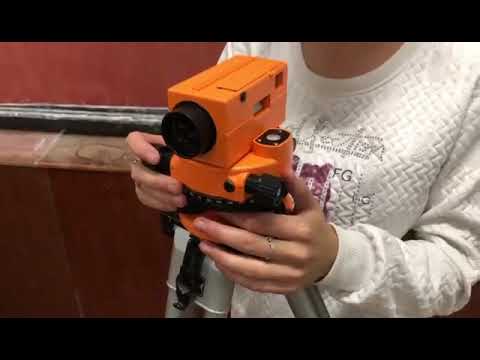 Видео: Мастер-класс "Работа с нивелиром и теодолитом"