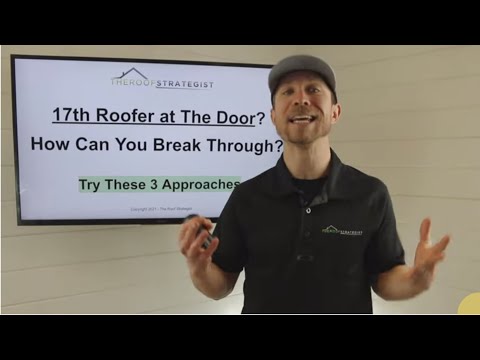 Видео: 17-й кровельщик у двери? Попробуйте эти 3 простых способа прорваться!