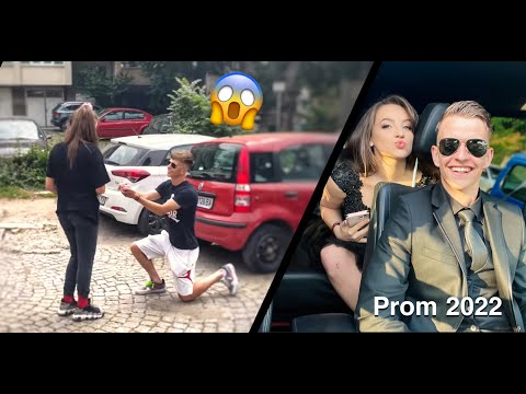 Видео: ПРЕДЛОЖИХ Ѝ НА БАЛА МИ 💍?! | PROM 2022🍾