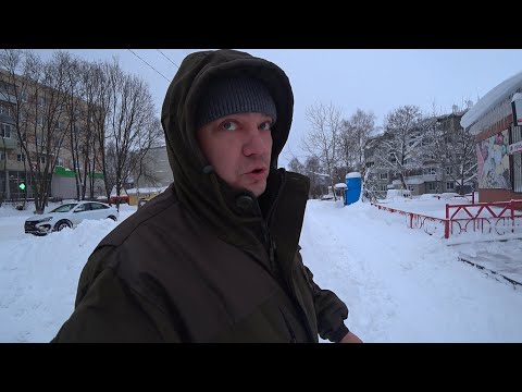 Видео: Намело горы снега! Еле откопал гараж! 14.12.2023-15.12.2023