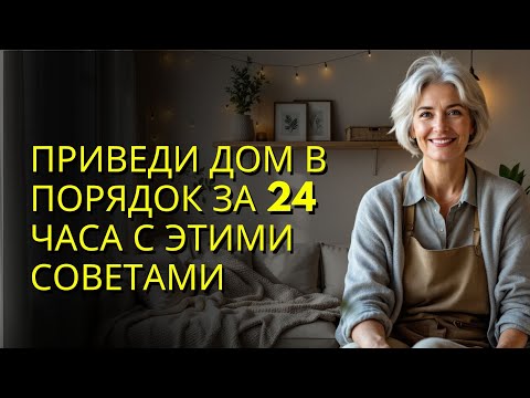 Видео: Как За 24 Часа ПРЕВРАТИТЬ ДОМ В УЮТНОЕ ПРОСТРАНСТВО