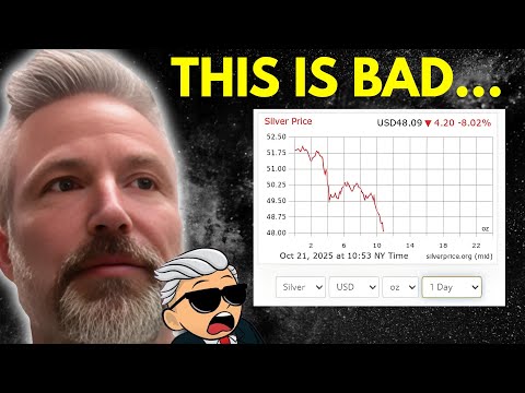 Видео: 🚨Цена на серебро упала на 8%! Что стоит за обвалом рынка? 🤔💰