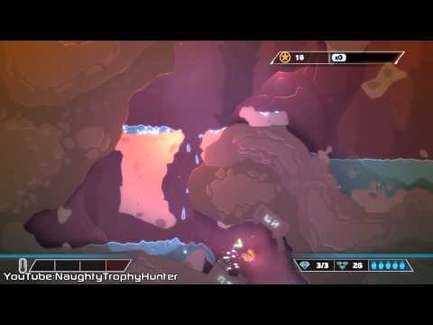 Видео: PixelJunk Shooter Ultimate - 100% Находок / Эпизод: 1 / Глава: Infestation.
