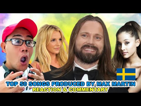 Видео: 50 лучших песен, спродюсированных Максом Мартином РЕАКЦИЯ