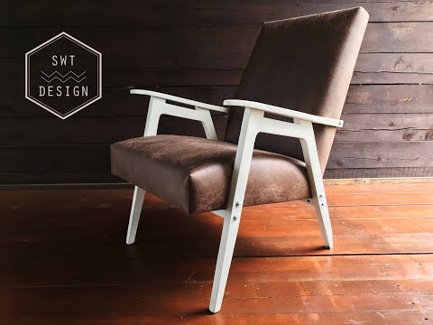 Видео: Реставрация кресла. Chair Restoration