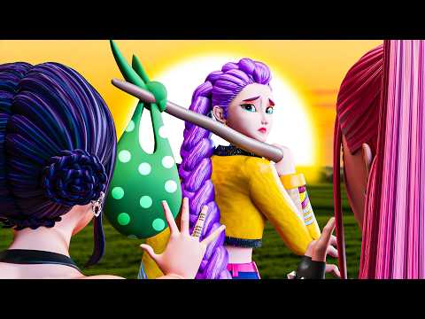 Видео: РУМИ ПОКИДАЕТ HUNTRIX?! K-Pop Охотницы на Демонов анимация