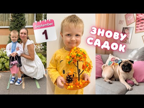 Видео: Нова група у садочку🍂 Осіння поробка✂️ Осінній вайб🦊