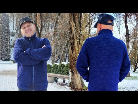 Видео: Кофта На Молнии С Карманами, Для Любимых Мужчин ...Мастер Класс