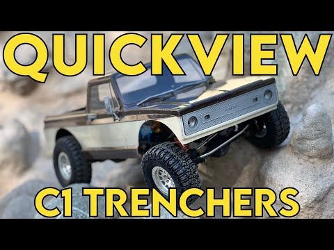 Видео: Краткий обзор Crawler Canyon: 1,9-дюймовый траншеекопатель C1 ProLine (G8)