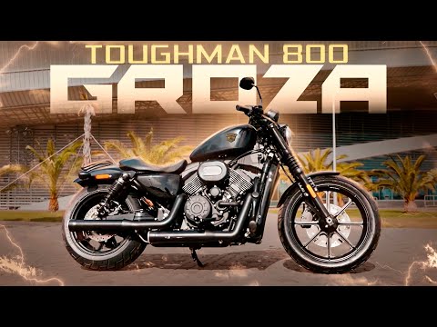 Видео: Groza Toughman 800–брутальный круизер для покорения городских просторов/Обзор мотоцикла с @chudotech