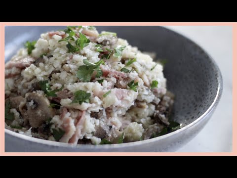 Видео: КЕТО РИЗОТТО из цветной капусты #палео #lchf